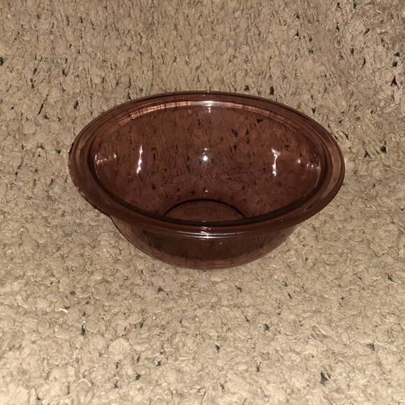 Set of 4 PYREX VISION Cranberry Mixing Bowls-Near Mint Condition - Picture 9 of 9